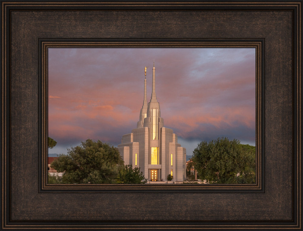 Rome Temple - Gold Reflection