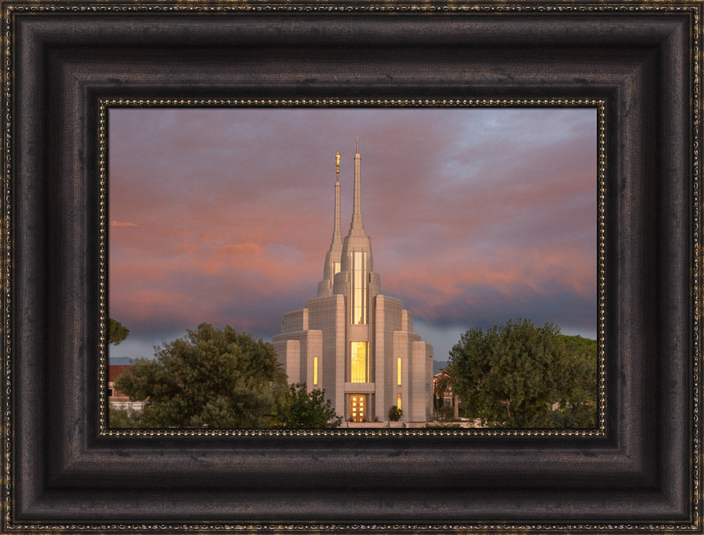 Rome Temple - Gold Reflection
