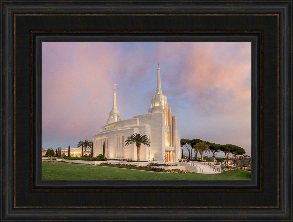 Rome Temple - Evening Glow