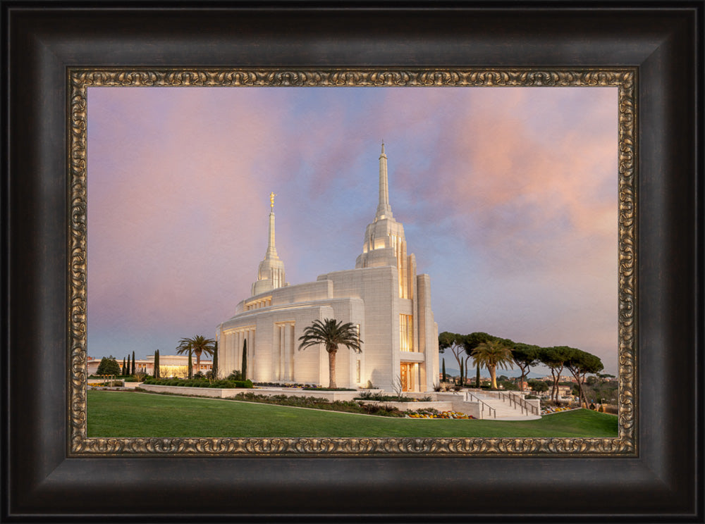 Rome Temple - Evening Glow