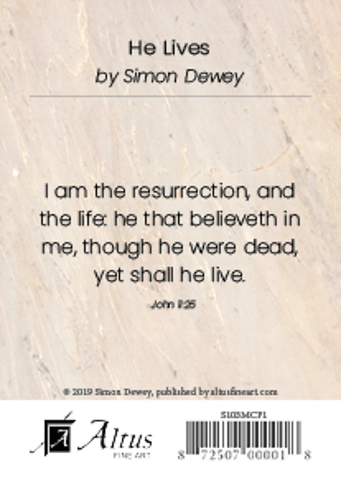 He Lives by Simon Dewey
