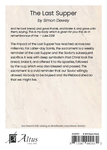 The Last Supper 5x7 print