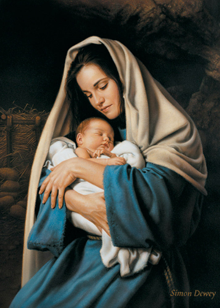 In the Arms of Mary by Simon Dewey