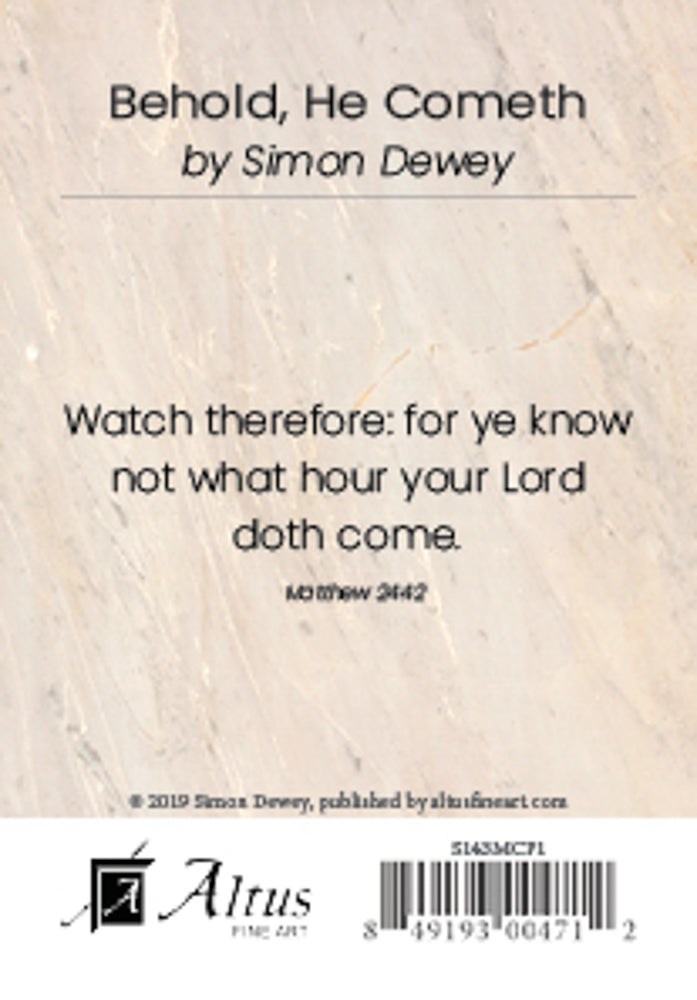 Behold, He Cometh by Simon Dewey