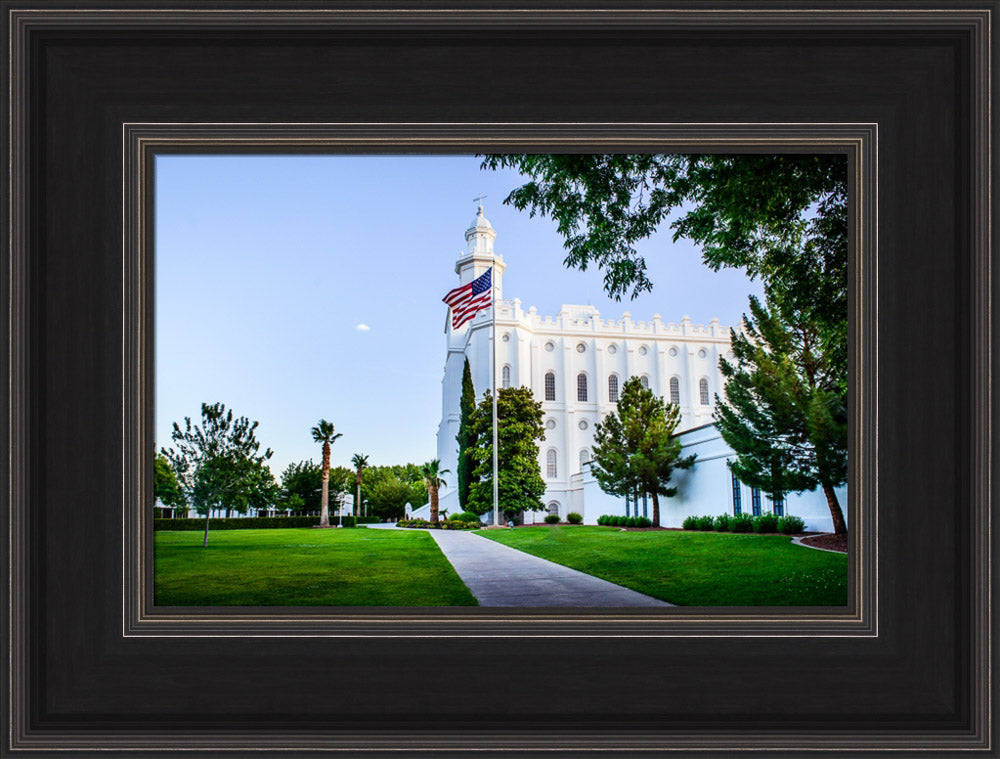 St George Temple - Pathway