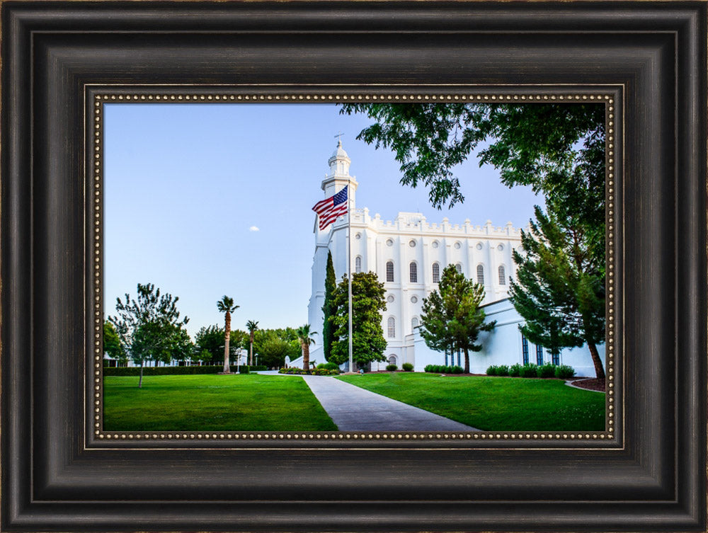 St George Temple - Pathway