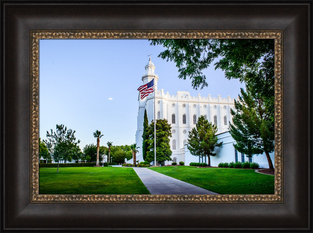 St George Temple - Pathway