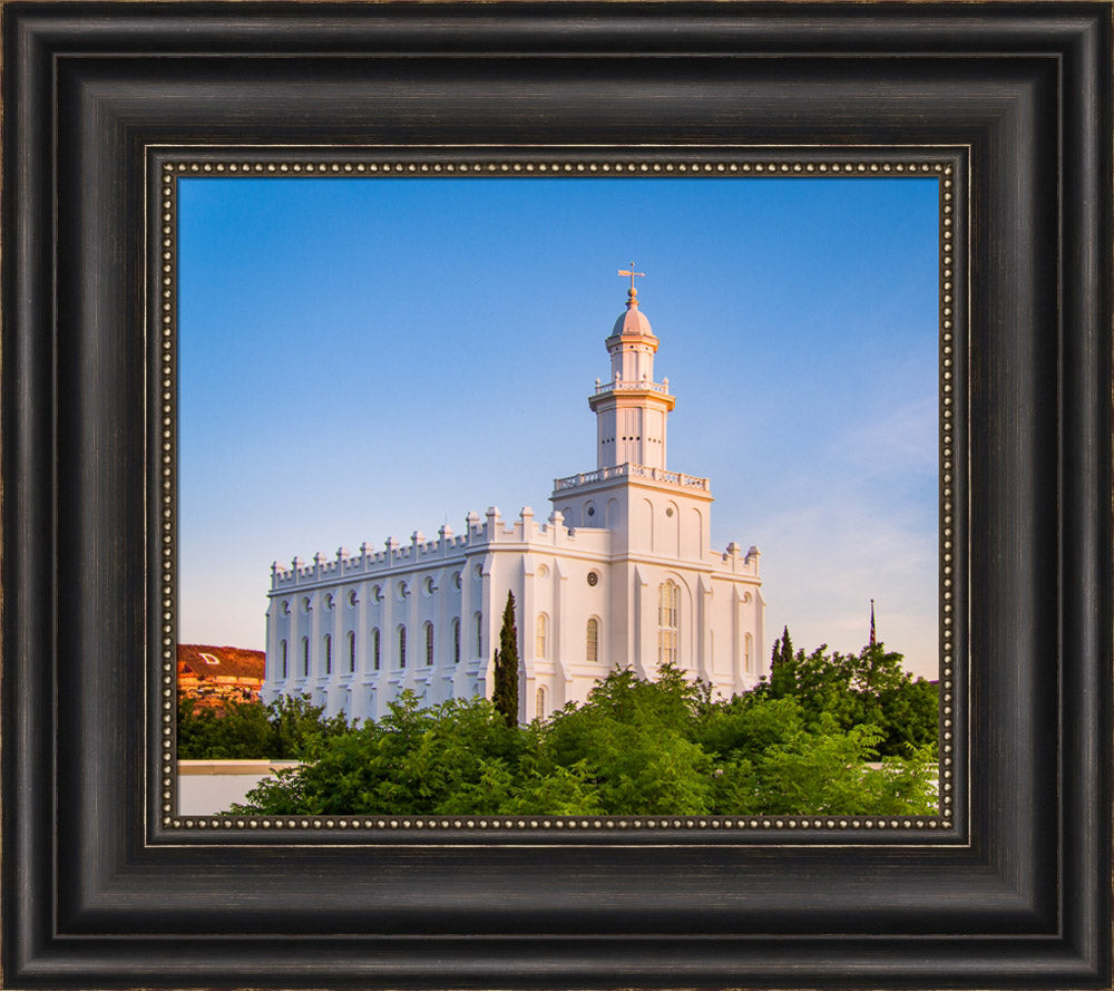 St George Temple - First Light