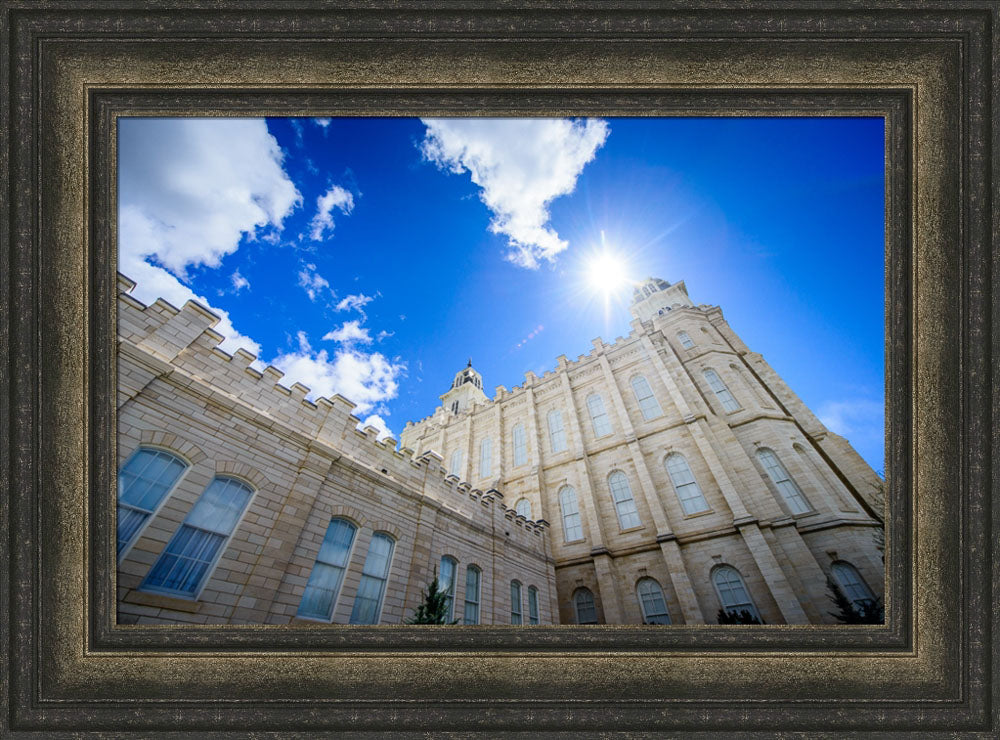 Manti Temple - From Below