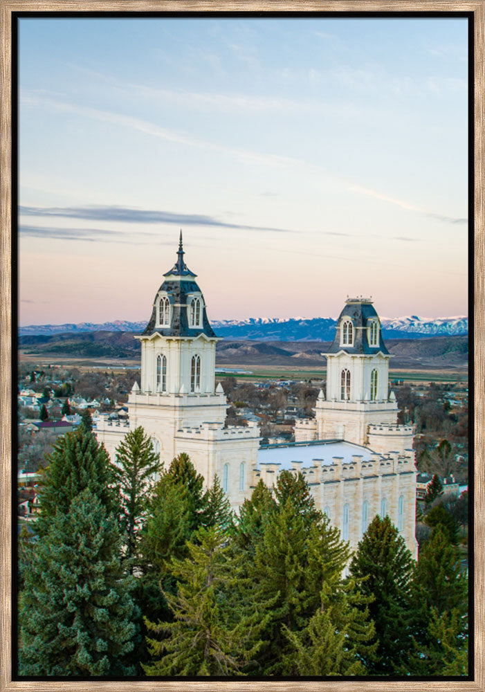 Manti Temple - Above the Trees