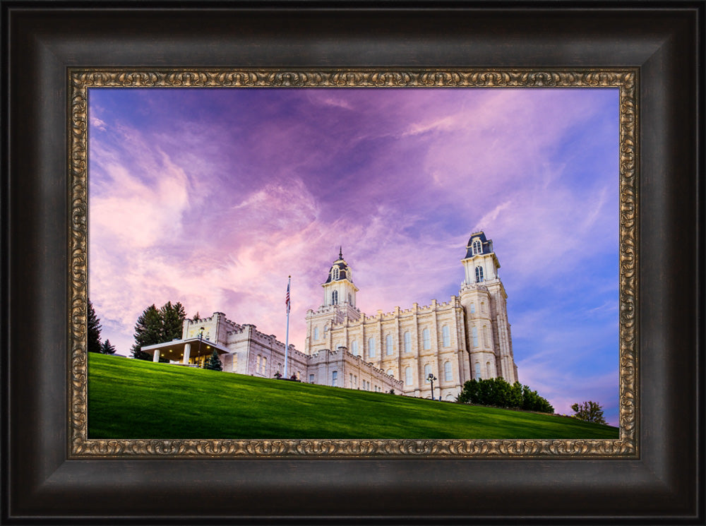 Manti Temple - Purple Hill