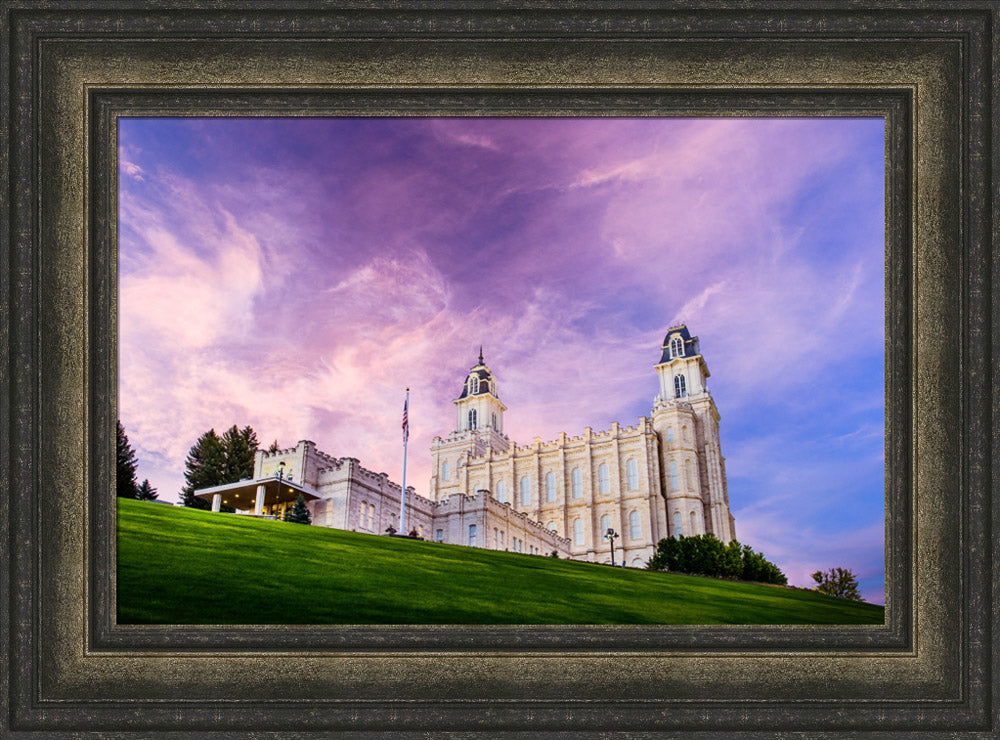 Manti Temple - Purple Hill