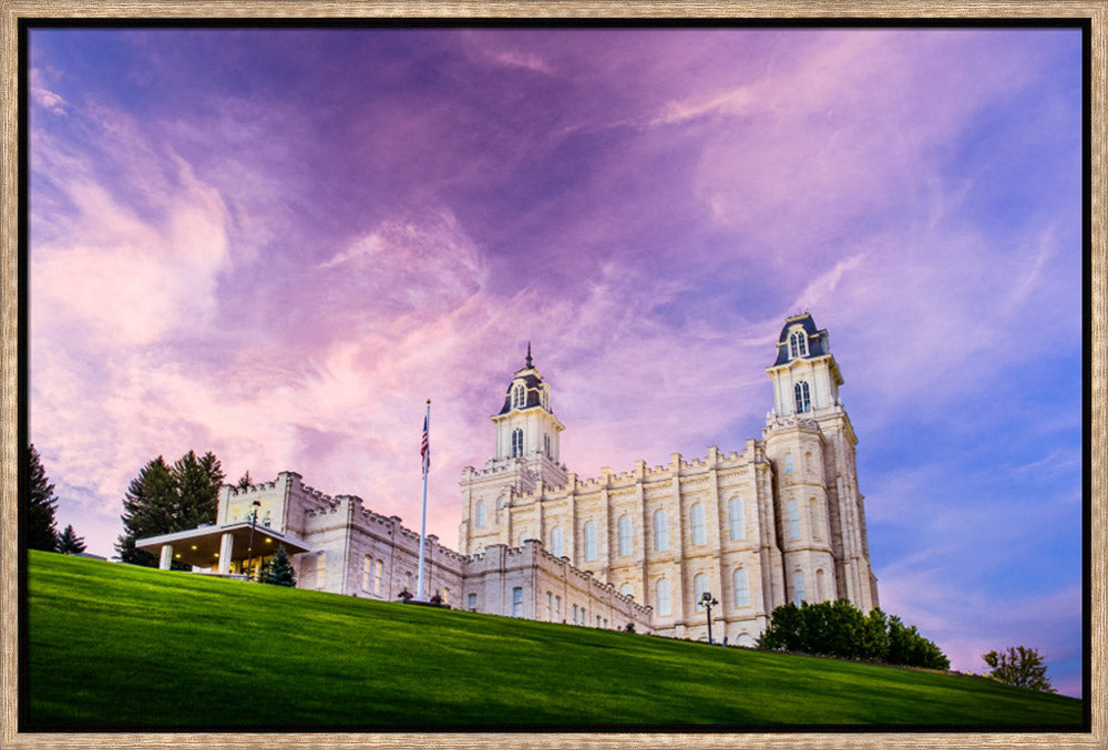 Manti Temple - Purple Hill