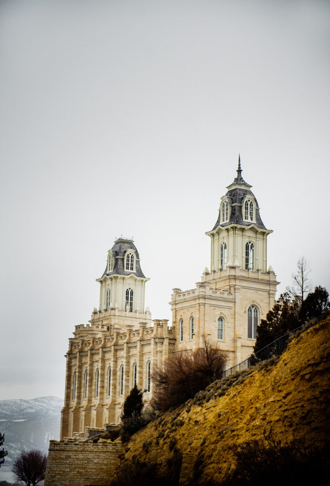 Manti Temple - Behind the Hill