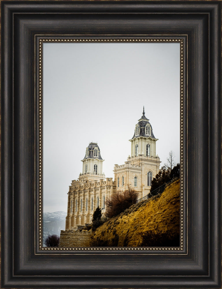 Manti Temple - Behind the Hill