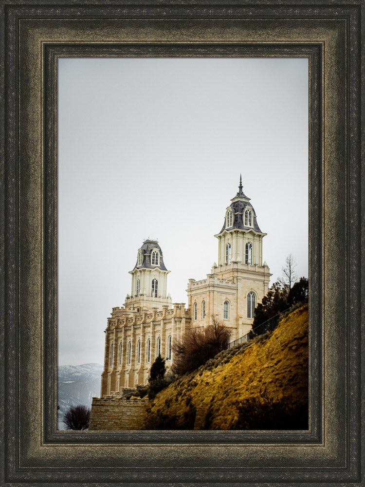 Manti Temple - Behind the Hill