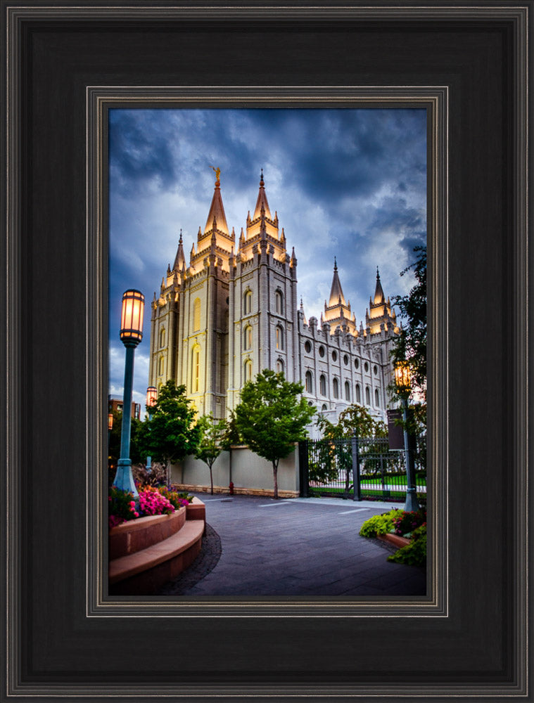 Salt Lake Temple - Evening