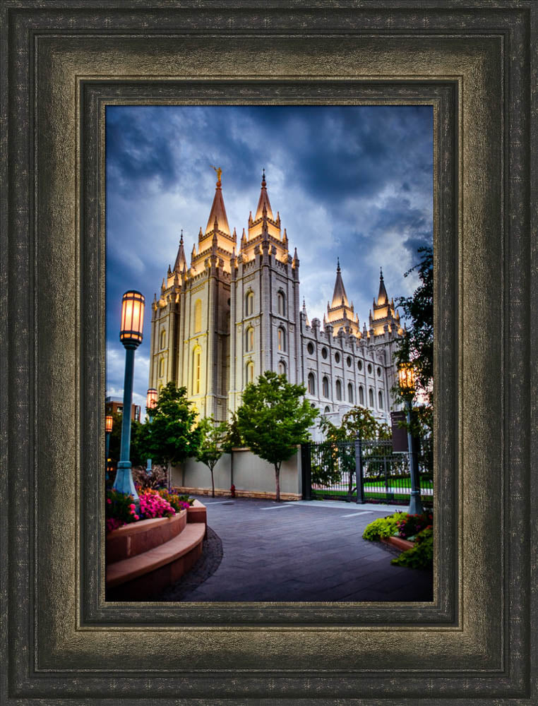 Salt Lake Temple - Evening