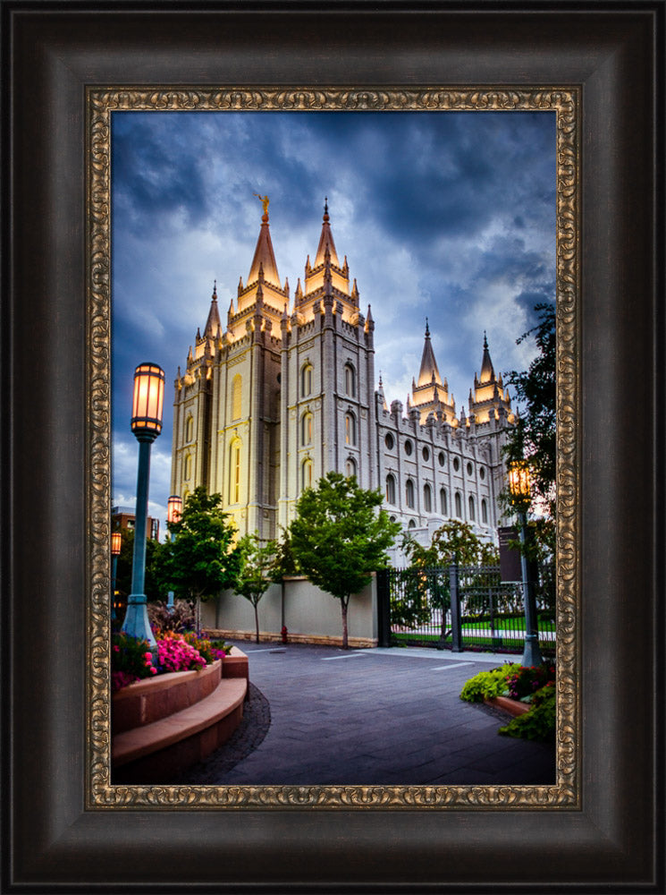 Salt Lake Temple - Evening