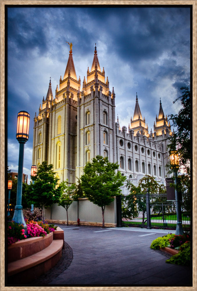Salt Lake Temple - Evening