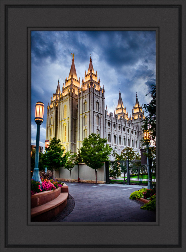 Salt Lake Temple - Evening