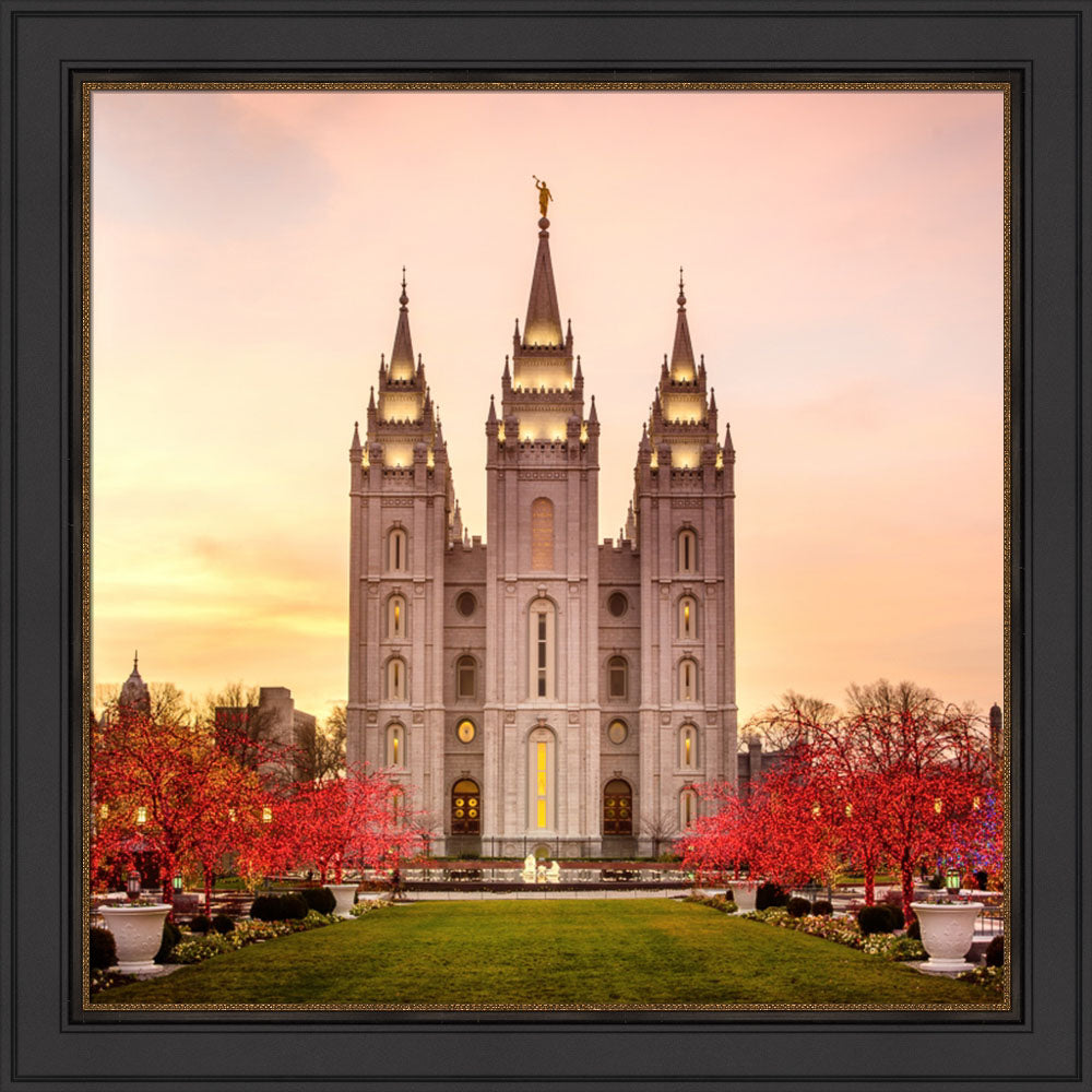 Salt Lake Temple - Christmas