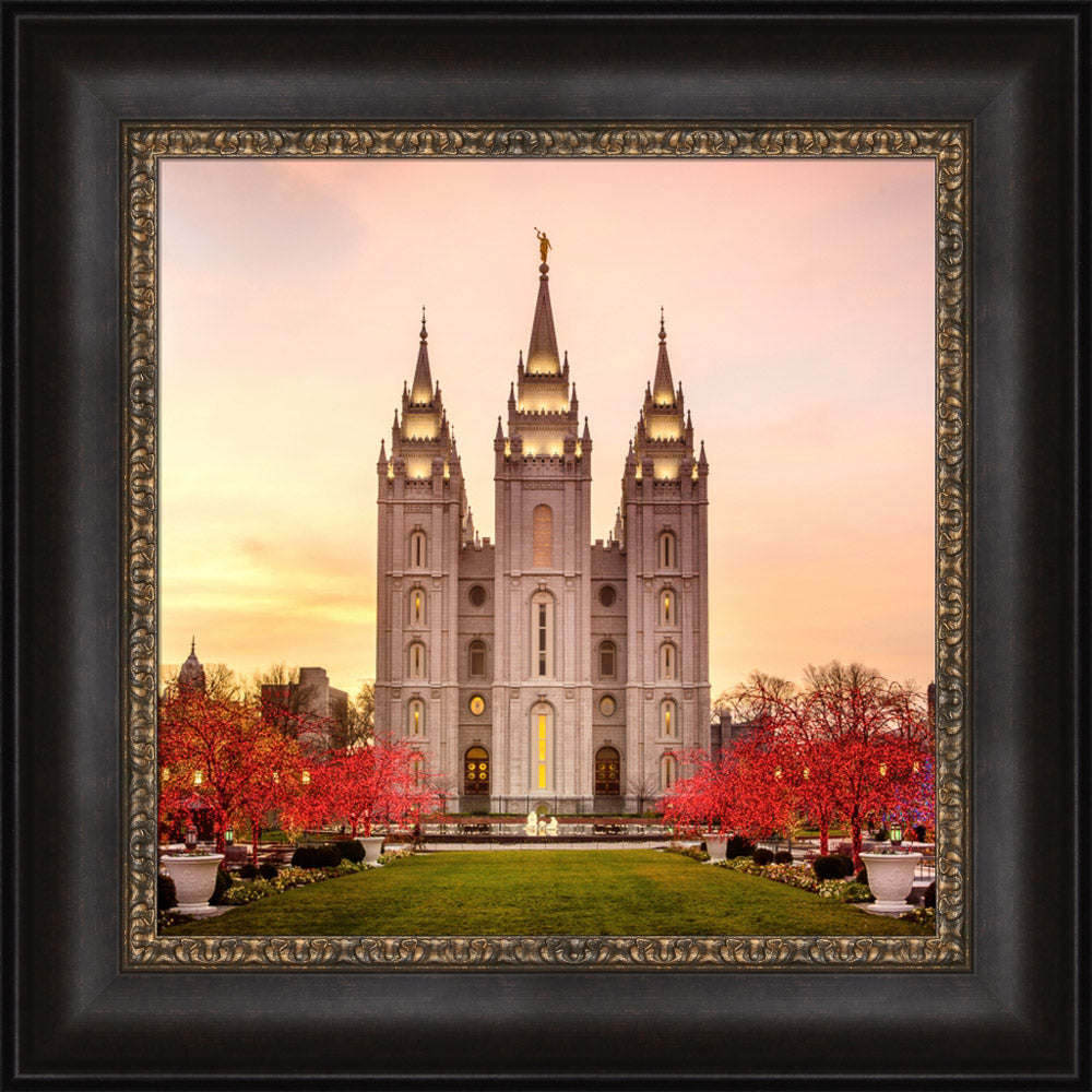 Salt Lake Temple - Christmas