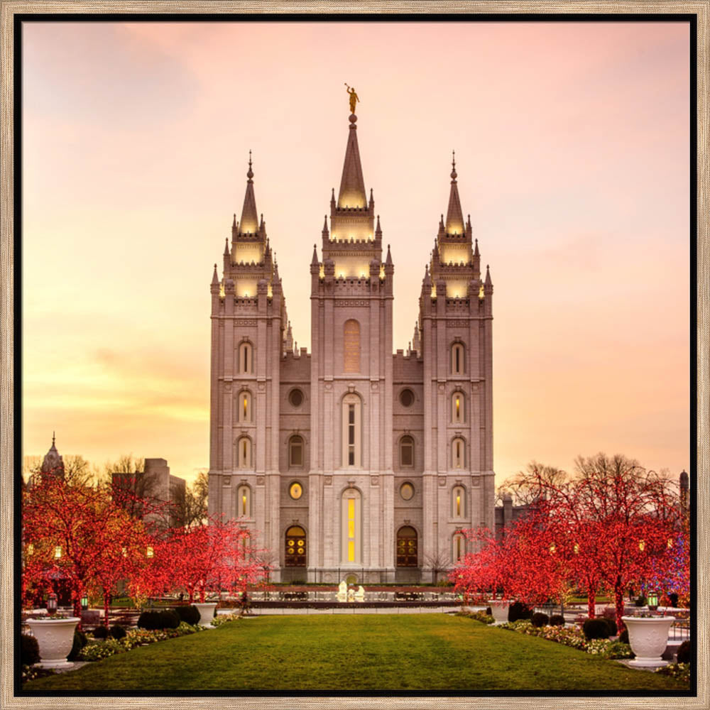Salt Lake Temple - Christmas
