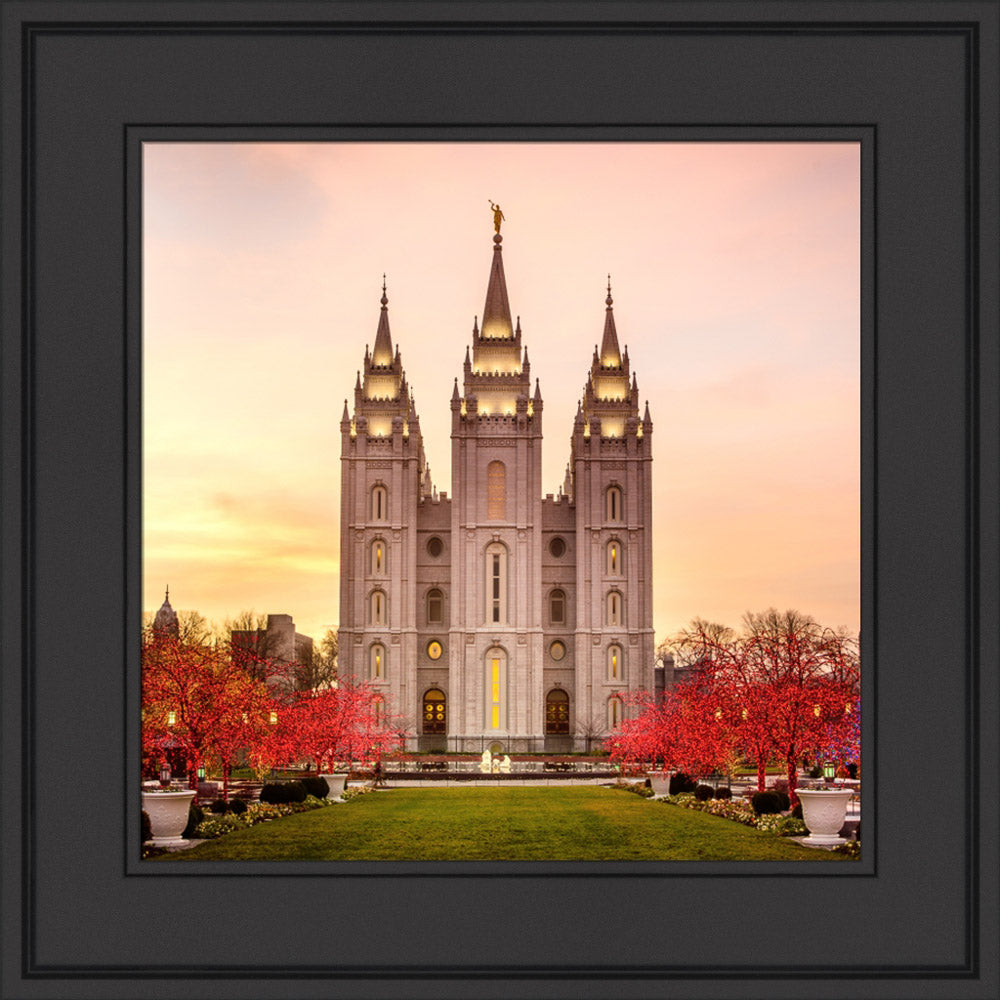 Salt Lake Temple - Christmas