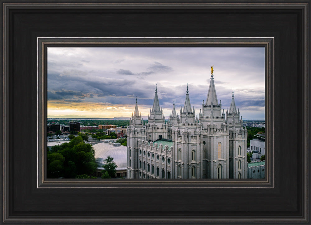 Salt Lake Temple - From Above