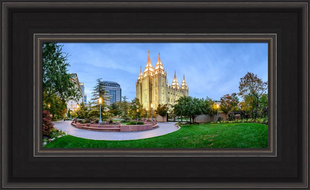 Salt Lake Temple - Summer Evening