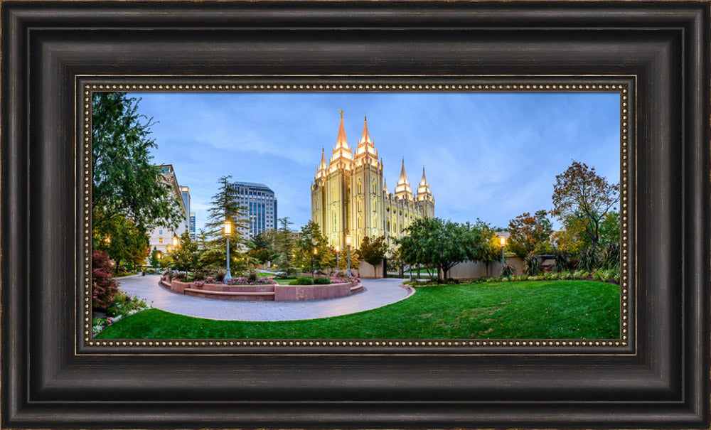 Salt Lake Temple - Summer Evening