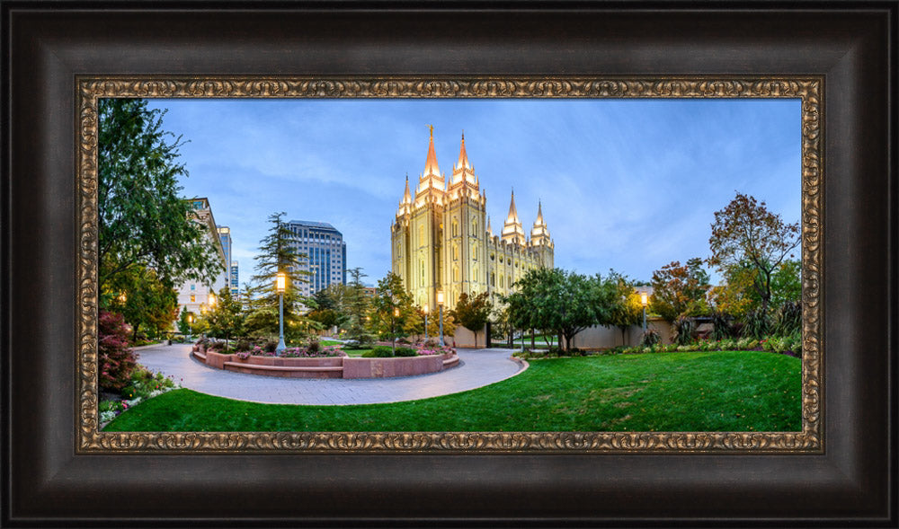 Salt Lake Temple - Summer Evening