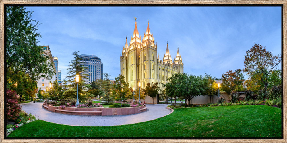 Salt Lake Temple - Summer Evening