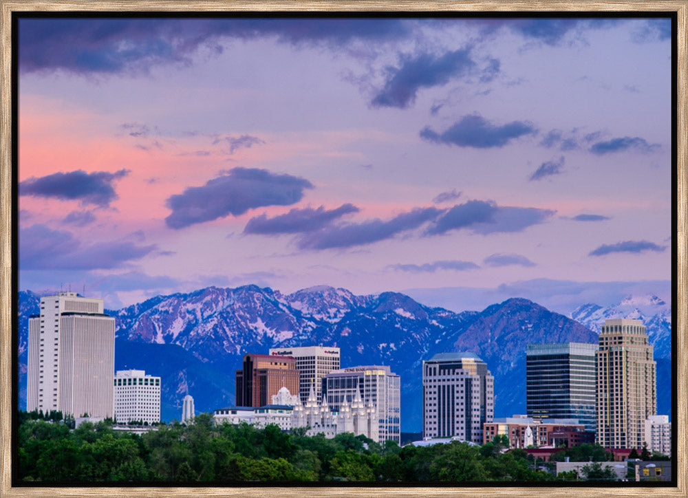Salt Lake Temple - Skyline