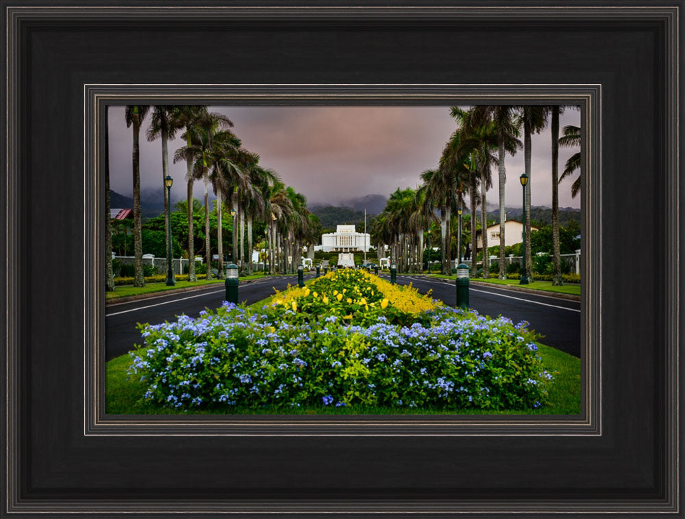 Laie Temple - Down the Road