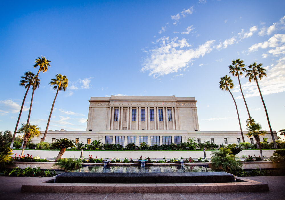Mesa Temple - Garden Fountain