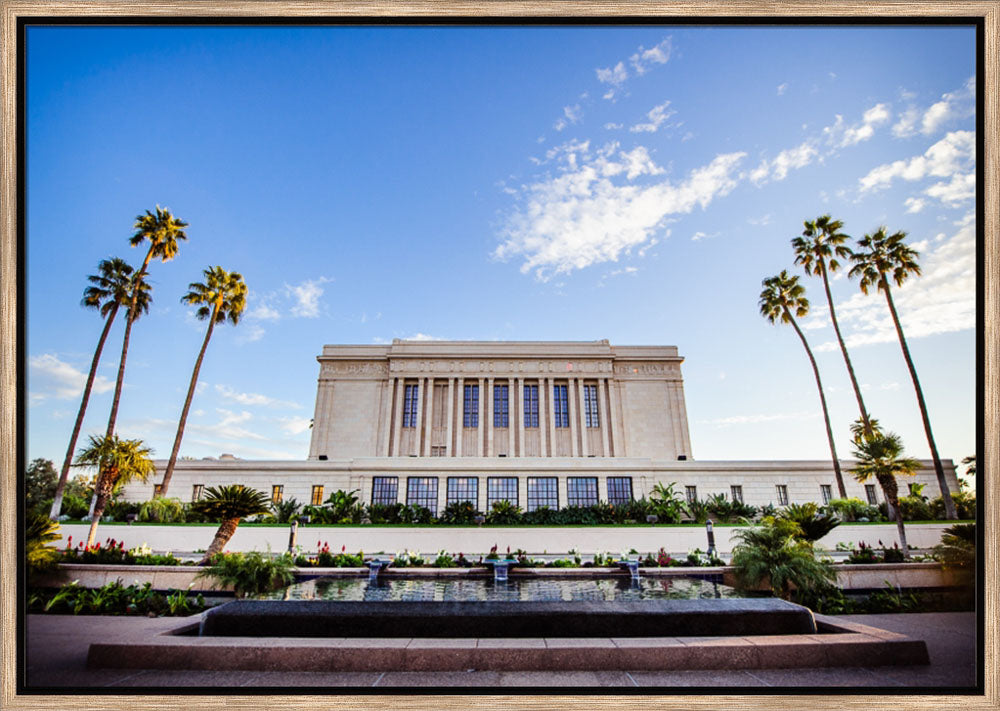 Mesa Temple - Garden Fountain