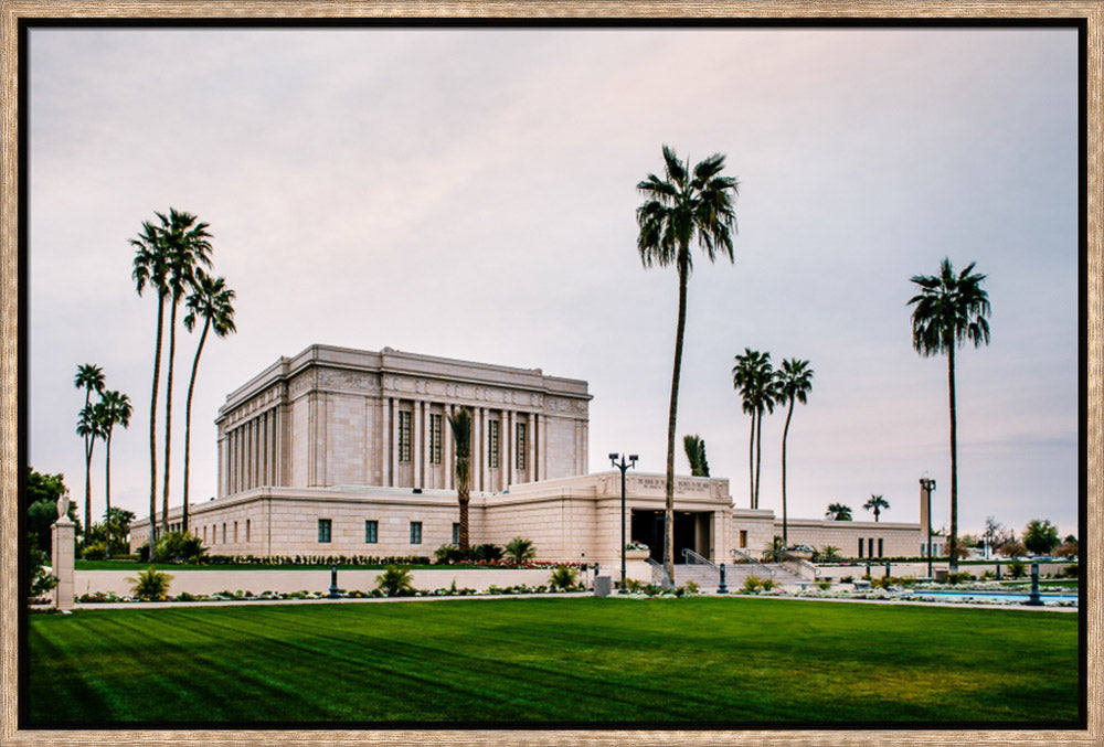 Mesa Temple - Palm Trees