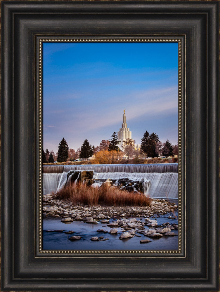 Idaho Falls Temple - From the Falls