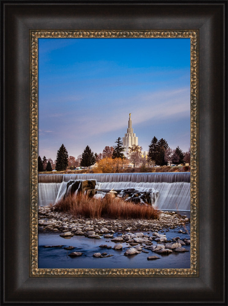 Idaho Falls Temple - From the Falls