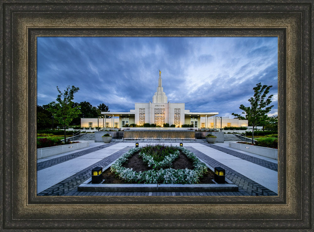 Idaho Falls Temple - From the Front