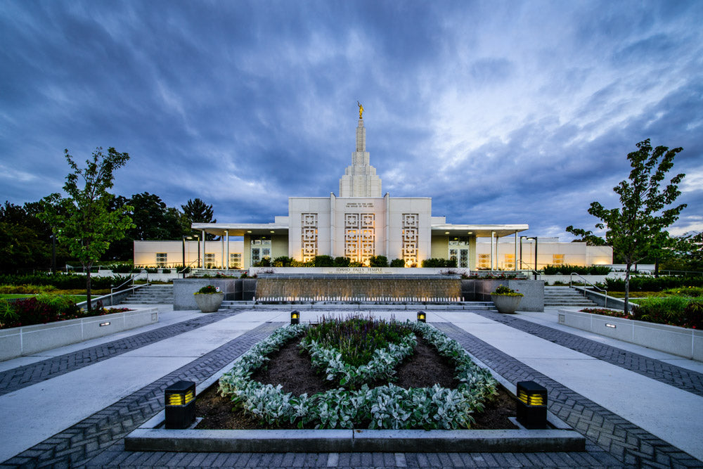 Idaho Falls Temple - From the Front