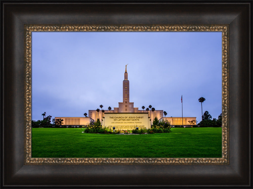 Los Angeles Temple - Sign