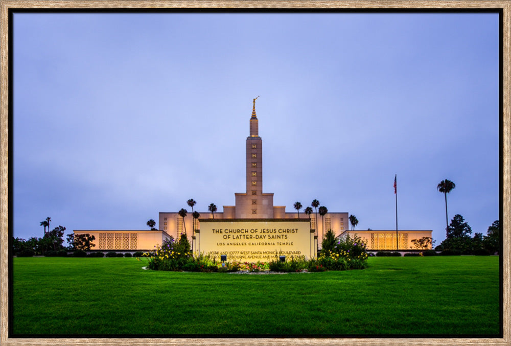 Los Angeles Temple - Sign