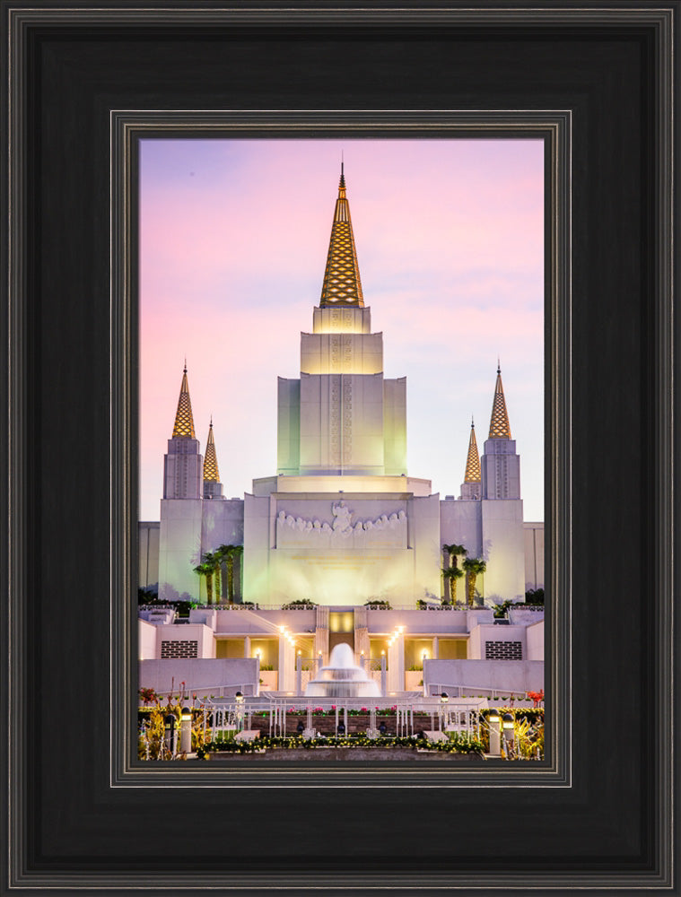 Oakland Temple - Christmas Lights