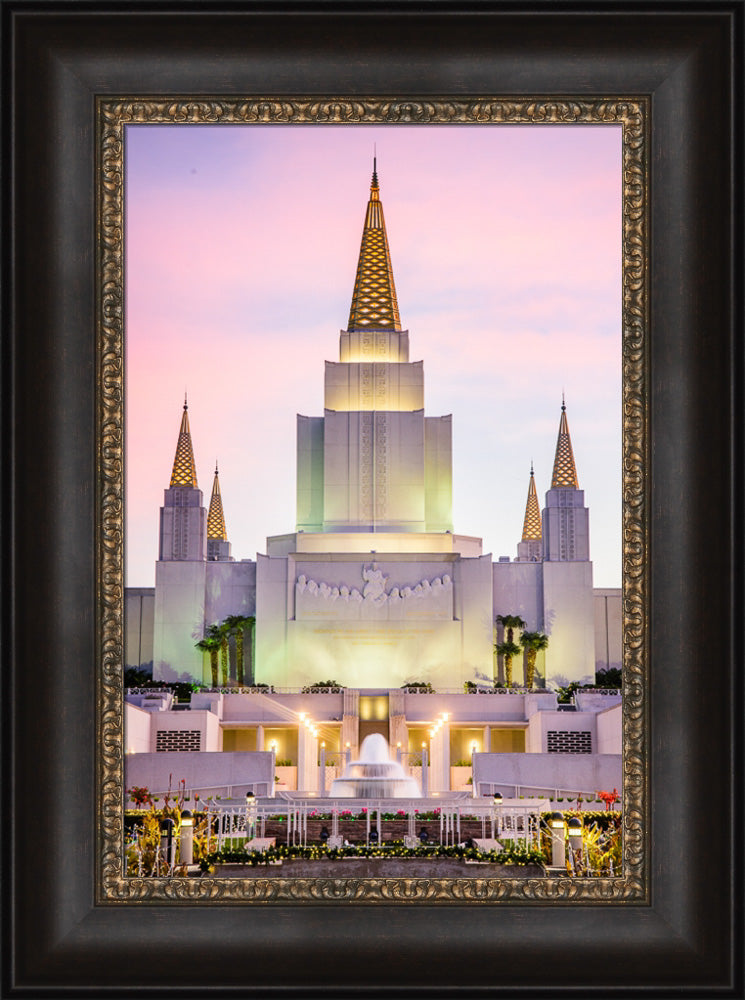 Oakland Temple - Christmas Lights