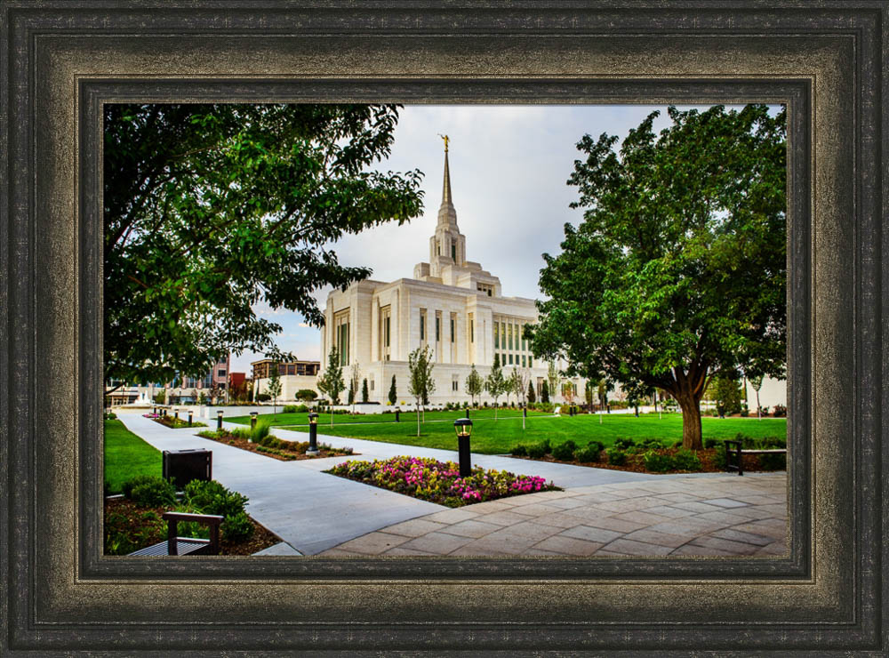 Ogden Temple - Summer Path