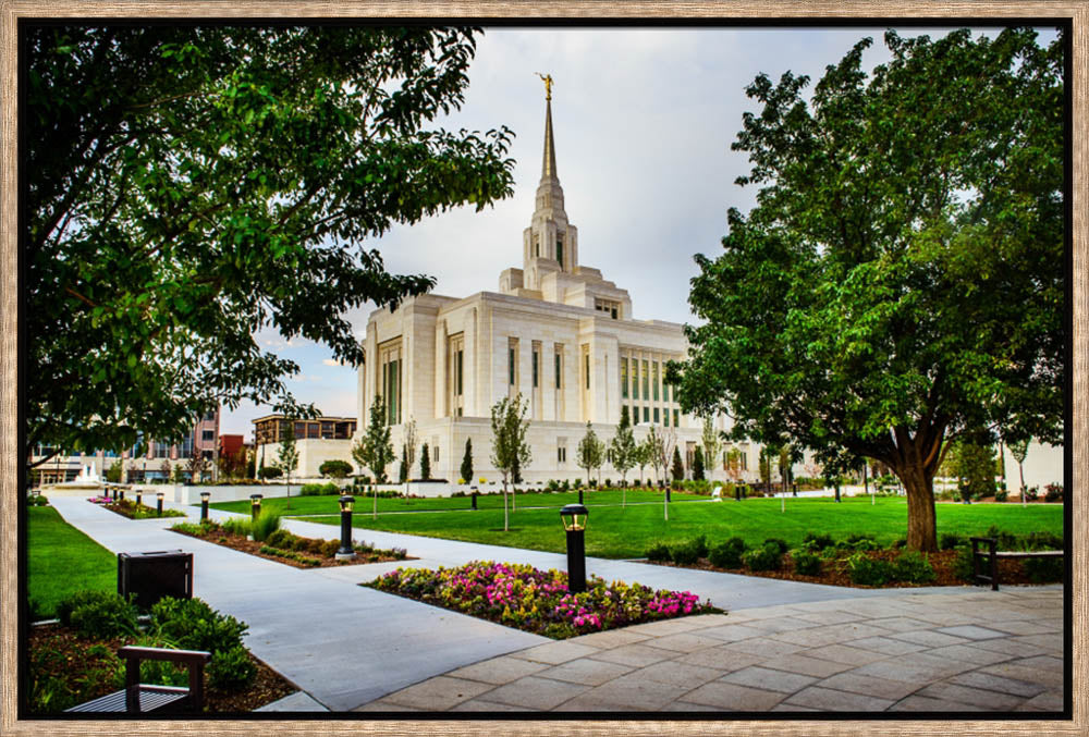Ogden Temple - Summer Path