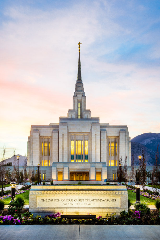 Ogden Temple - Sunrise